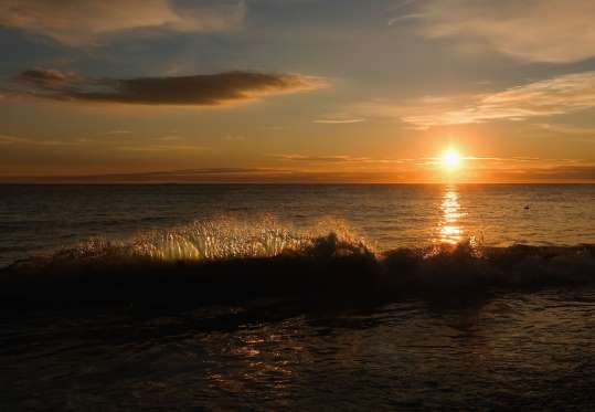 A Summer Morning By The Sea