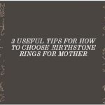 Birthstone Rings for Mothers