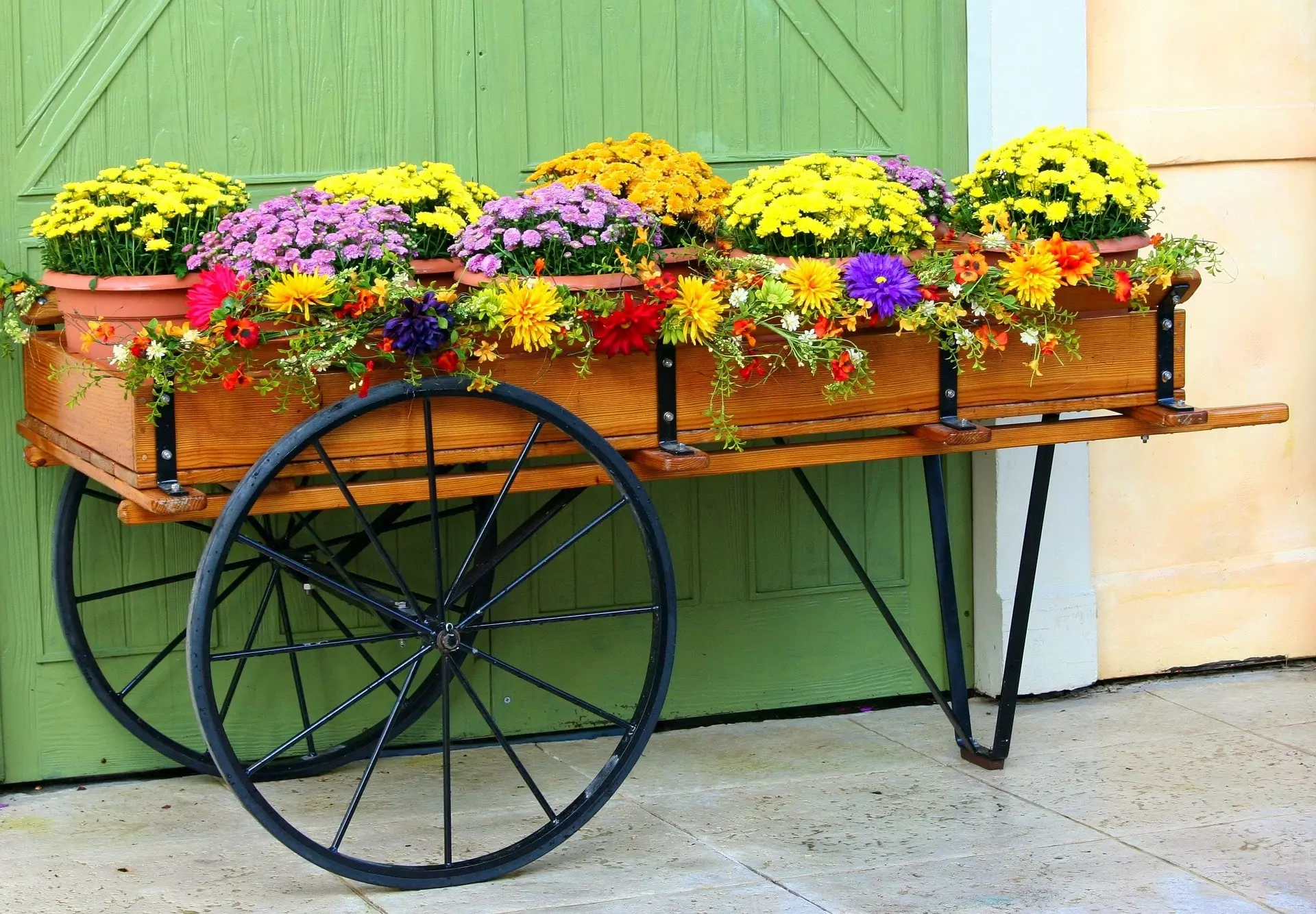 flower-cart-wagon