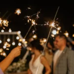 Wedding Decor with Wedding Sparklers